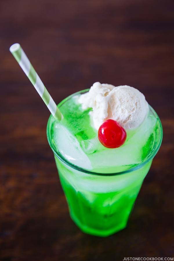 Japanese Cream Soda クリームソーダ • Just One Cookbook